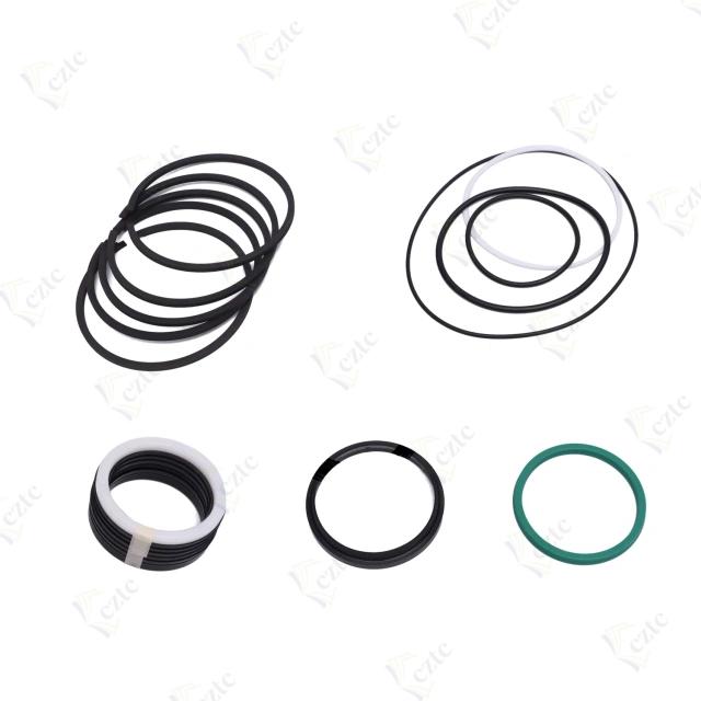 Differential Cylinder 10023479 (DN 130--80) Seal Kit For Schwing Truck-Mounted Concrete Pump, Main Hydraulic Oil Cylinder Sealing Kit For Schwing Stetter Boom Pump.